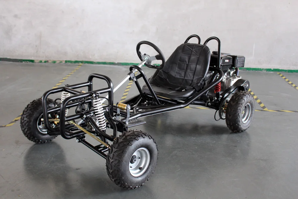 Petrol Powered 270cc Fully Shock-absorbing Small Drift Go Karting 60km ...