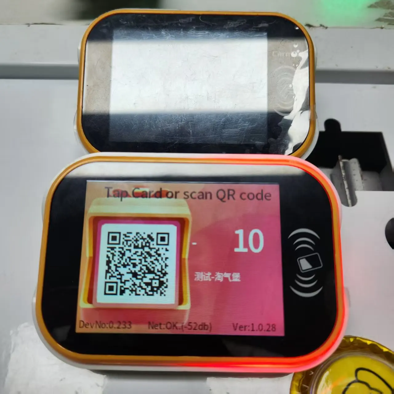 Convenient RFID Card QR Code Ticket Scanner System for Indoor Playground for Entertainment Centers Archery Racing VR Game manufacture