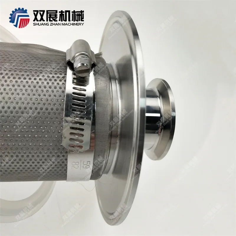 JME SSSILS Series 316SS Short Clamp Inline Filter/Strainer - SSSILS-3-316L