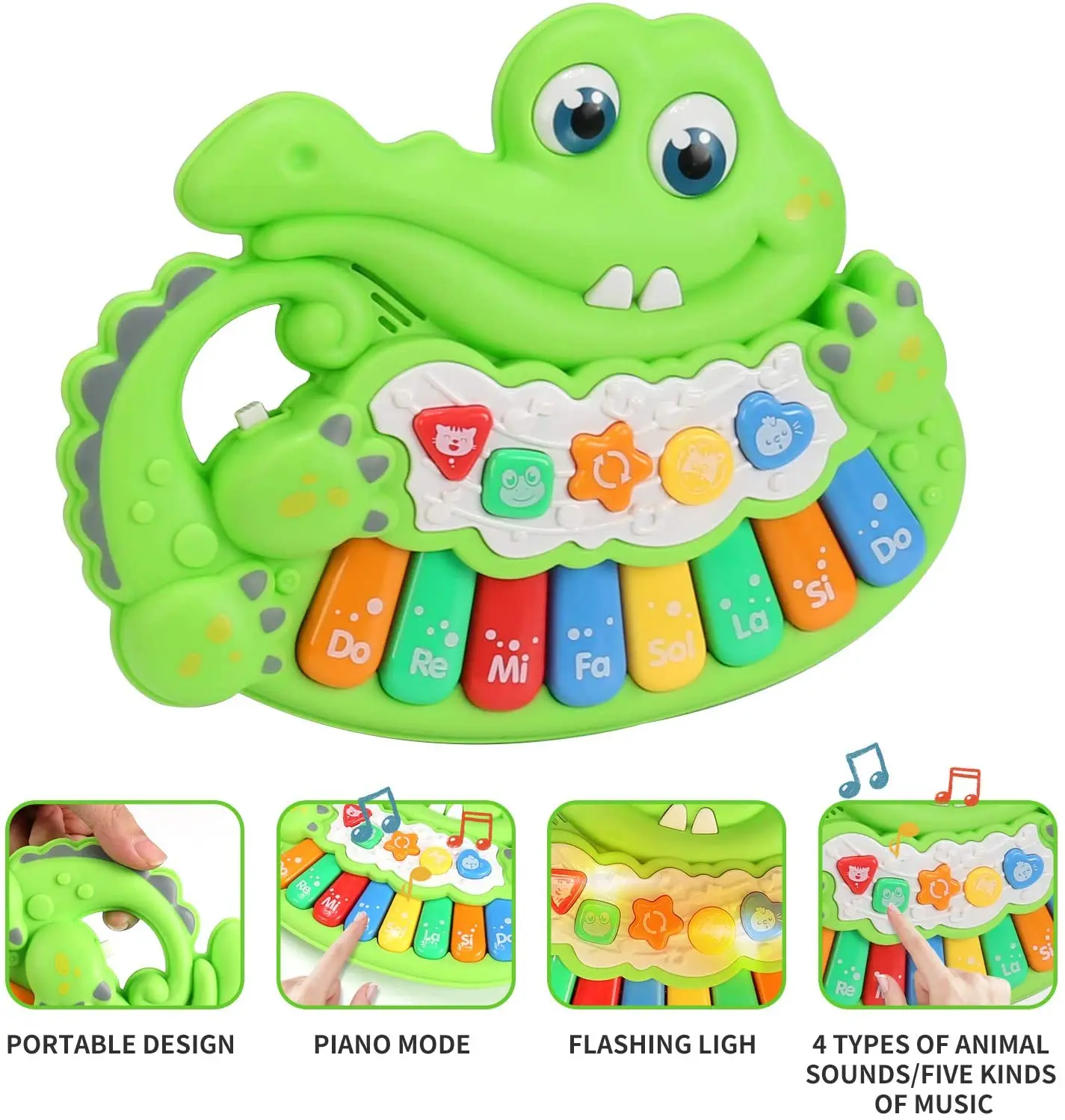 Brinquedo Musical - Teclado Animais Marinhos - ST Import