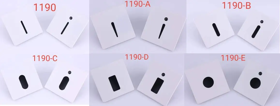 Square round long bar 3W Anchor light LED stair corner light embedded household aisle stair step light