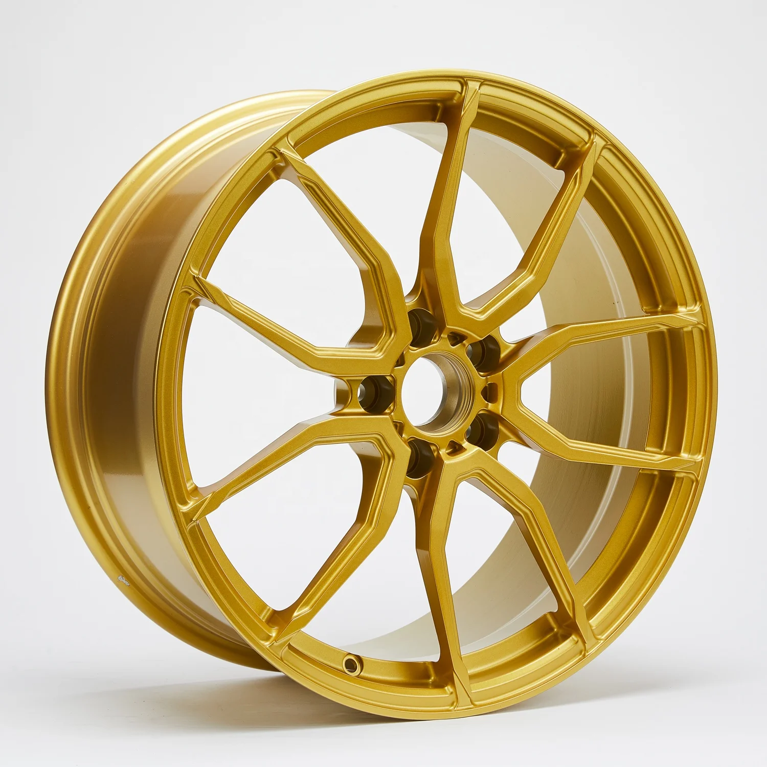 中国供应商定制 5x120 17英寸锻造汽车轮毂合金轮毂车批发 qg506