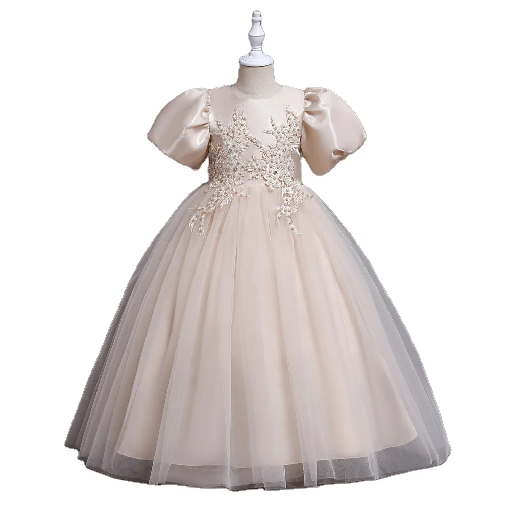 Western Style Sequined Big Girl Dresses for Party Occasions
