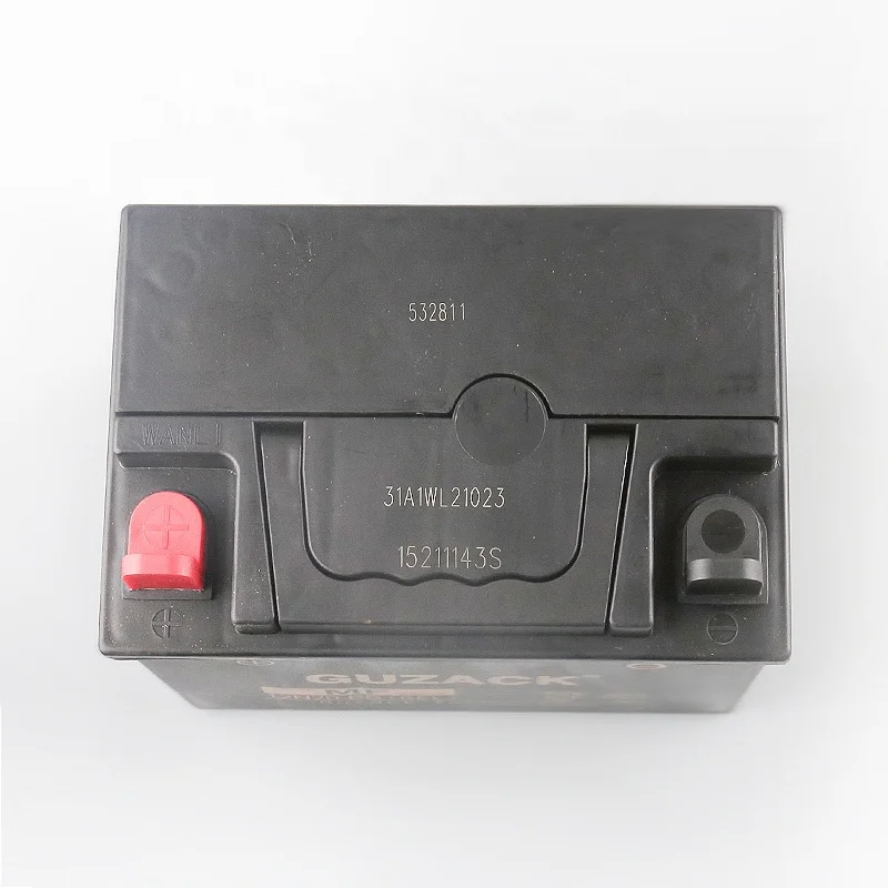 Guzack 12N20-BS 12v 20ah влажные заряженный аккумулятор YTX20-BS Перезаряжаемые mf трехколесный мотоцикл аккумулятор