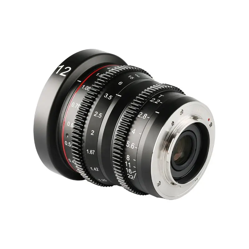 Source Meike MK-12mm T2.2 Large Aperture Manual Focus Cinema Lens