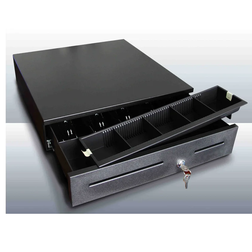 Cheap and Fine CD-400  High Quality Cash Drawer Five Grid Cash Notes Slots Four Grid Coins Slot