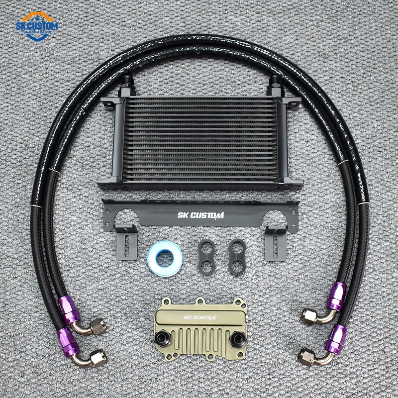 Mercedes-Benz M133 M139 Oil Cooler Kit For A45 CLA45 GLA45 C63 E63 GLC63 / S G500 GLE63 SLC200 G63