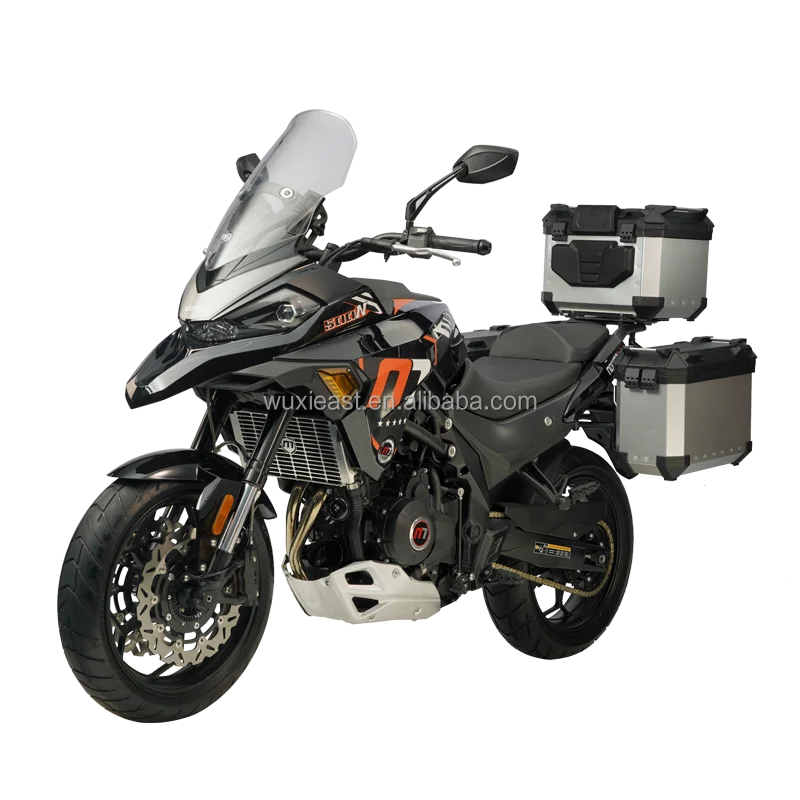 500CC Engine Motorcycle ADV Water Cooling High Speed