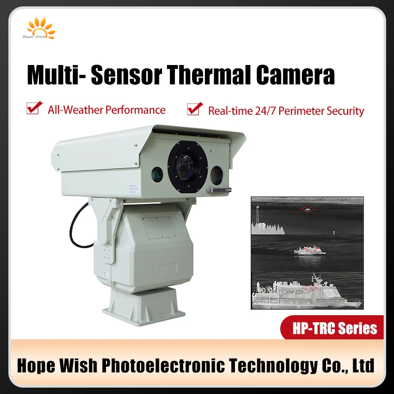 Auto Tracking Ptz Camera Long Range Multi Sensor Thermal Imaging Camera China Prices