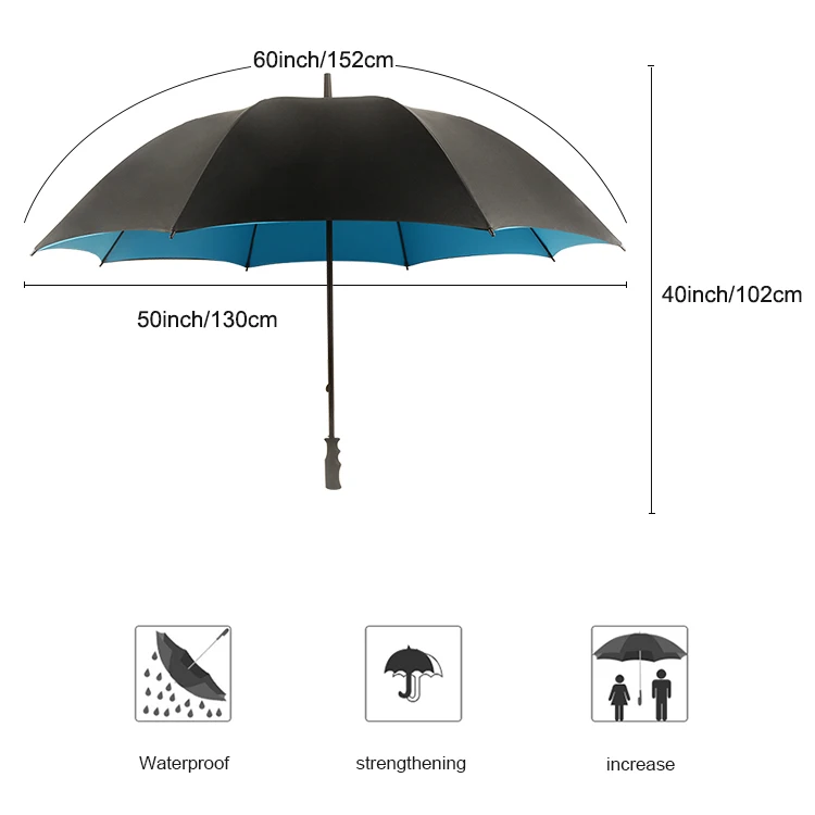 Supplier Wholesale Promotional Custom Logo Umbrella Luxury Windproof ...
