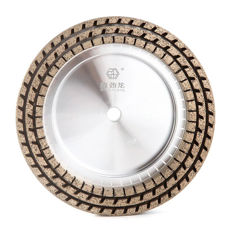Jinlong Toothless Diamond Wheel Fast Cutting for Thin Glass Edge Rough ...