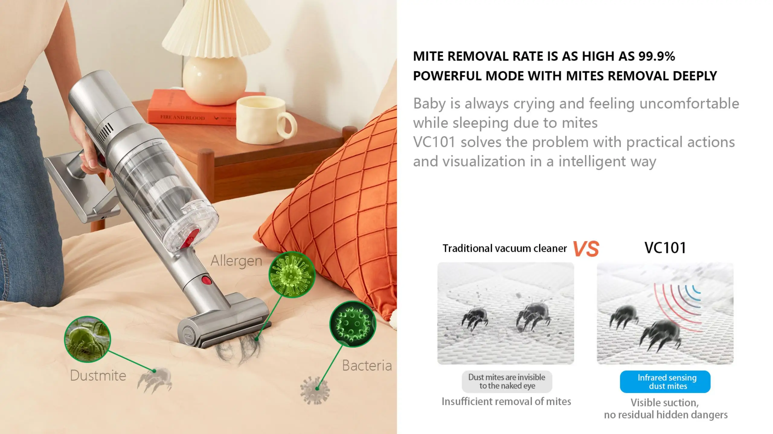 ユウ！CYCLONE STICK CLEANER Cordless Handheld Stick Vacuum Cleaner - Versatile & Powerful