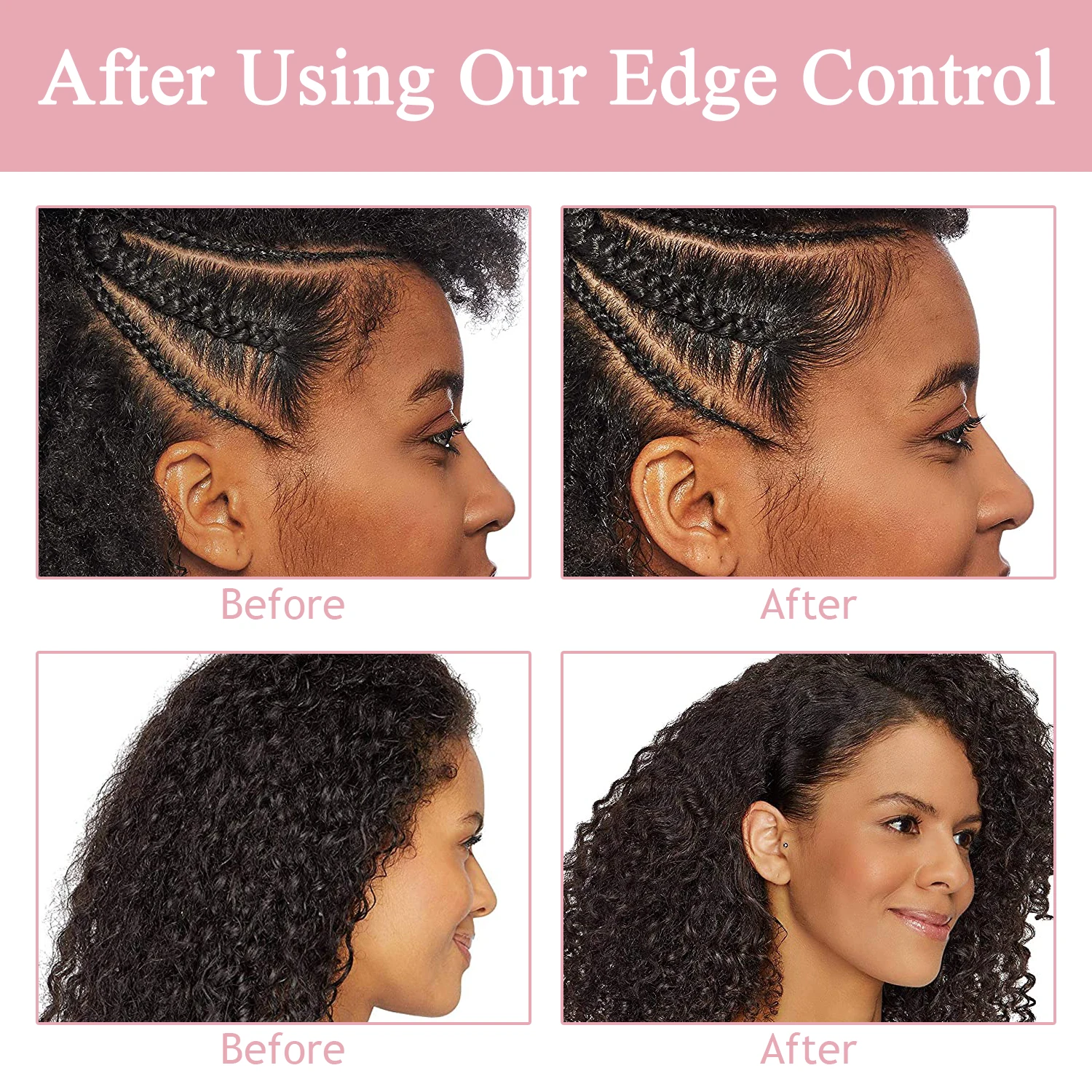 Edge Control Extreme Hold Private Label Custom Styling Wax Strong Hold