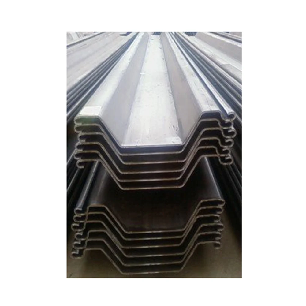 High demand export products hot rolled retaining walls steel sheet pile u9 type 2 for building structure