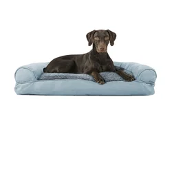 Anti Anxiety Memory Foam Orthopedic Big Large Square Dog Bed Pet Memory Foam Dog Bed