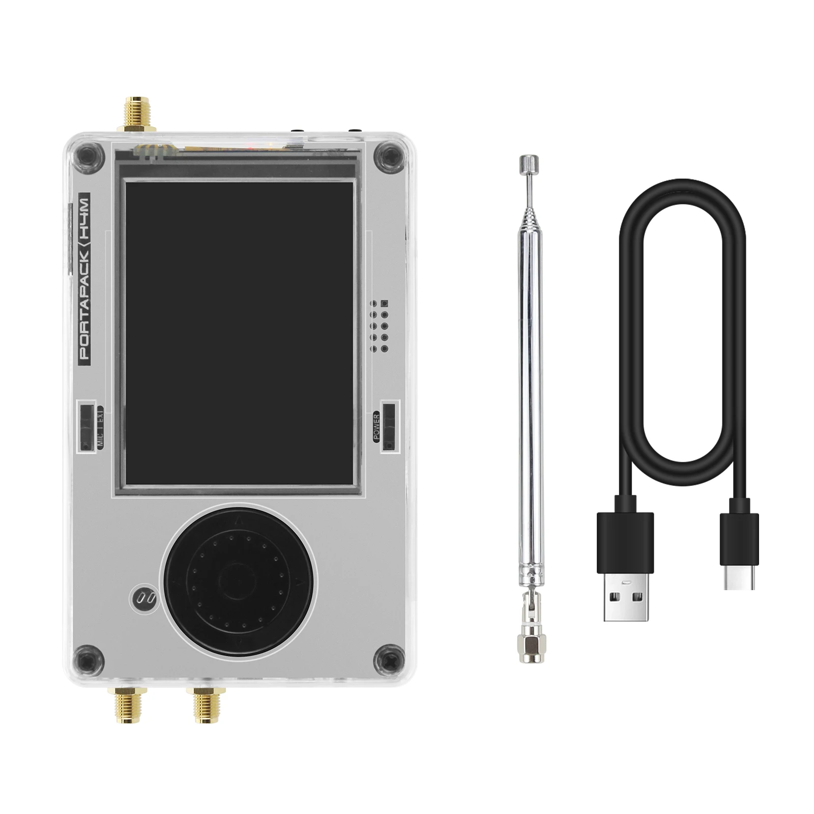 【箱付き】HackRF One & PotaPack H4M and R10C HAMGEEK R10C + H4MS Hackrf One SDR Radio - MAX2837 & Antenna