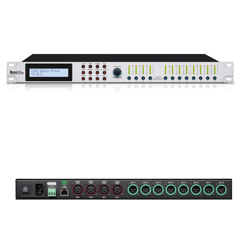 Dsp Processeur 24bit Sound System Processor 4 Input 8 Output Driverack