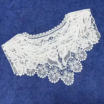 Factory manufacturers new design front and back sets of lace collars for cloth