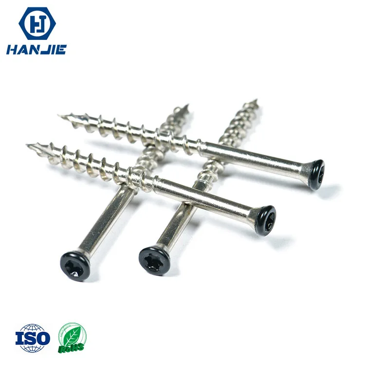 7 Stainless Steel Small Csk Head Torx Trim Screw Deck Screw Type 17