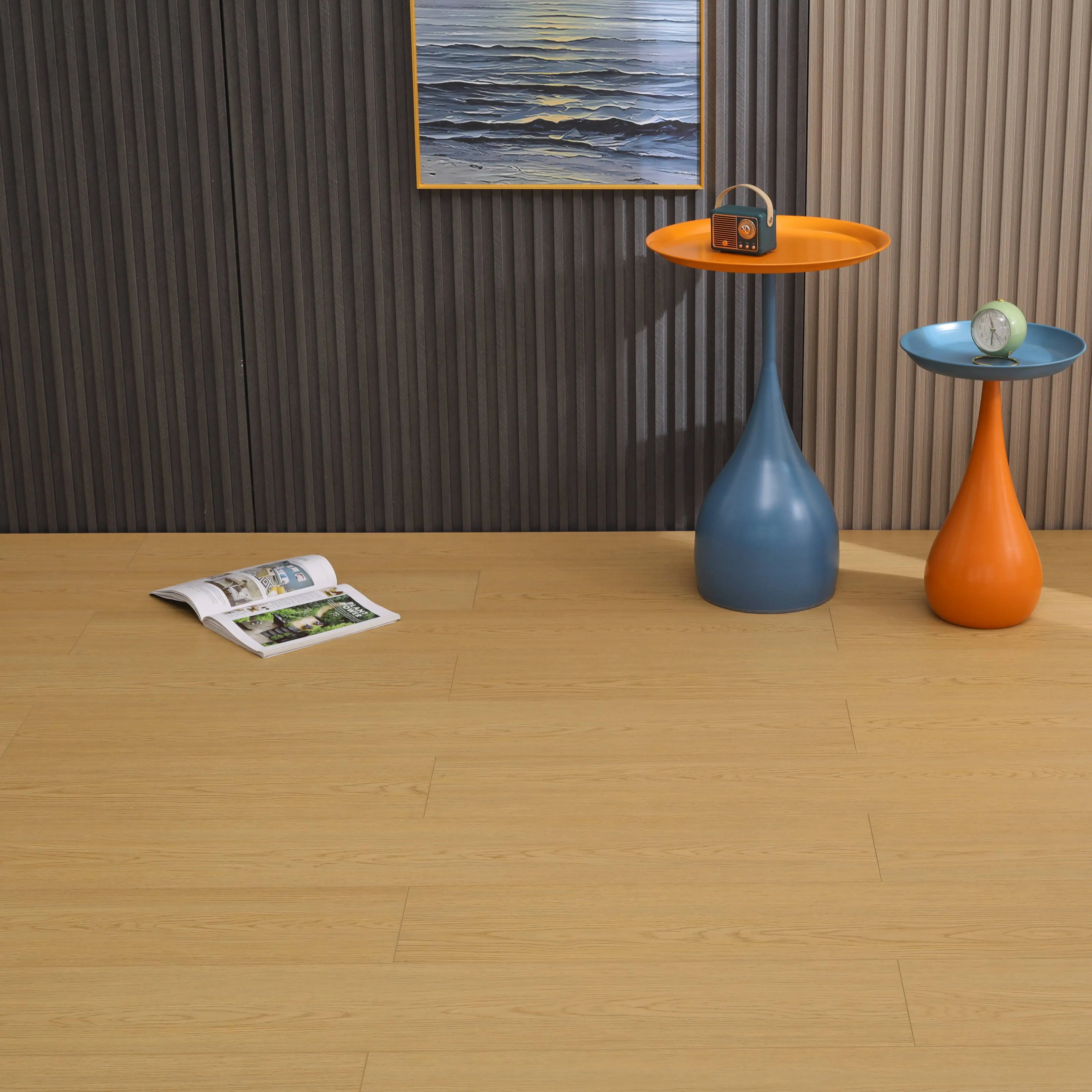 Lock and Install Solid Wood Composite Flooring 14mm Environmentally Friendly and Waterproof