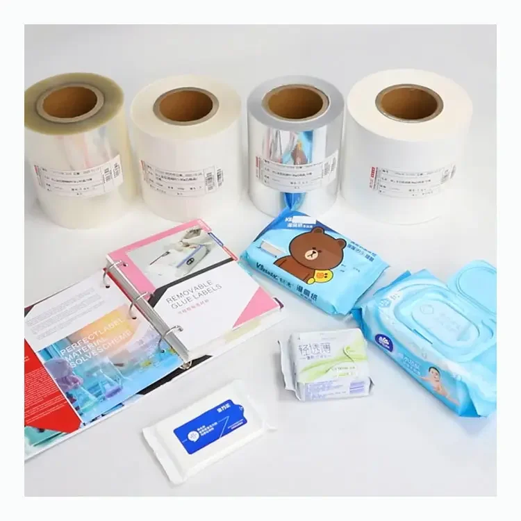 Клейкая пленка упаковка прозрачная бумага наклейки Съемная ценовая этикетка использование гигантский