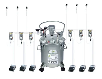 JW105 20-Liter Capacity Water-Based Glue Conveyor Shoe Cementing Machines