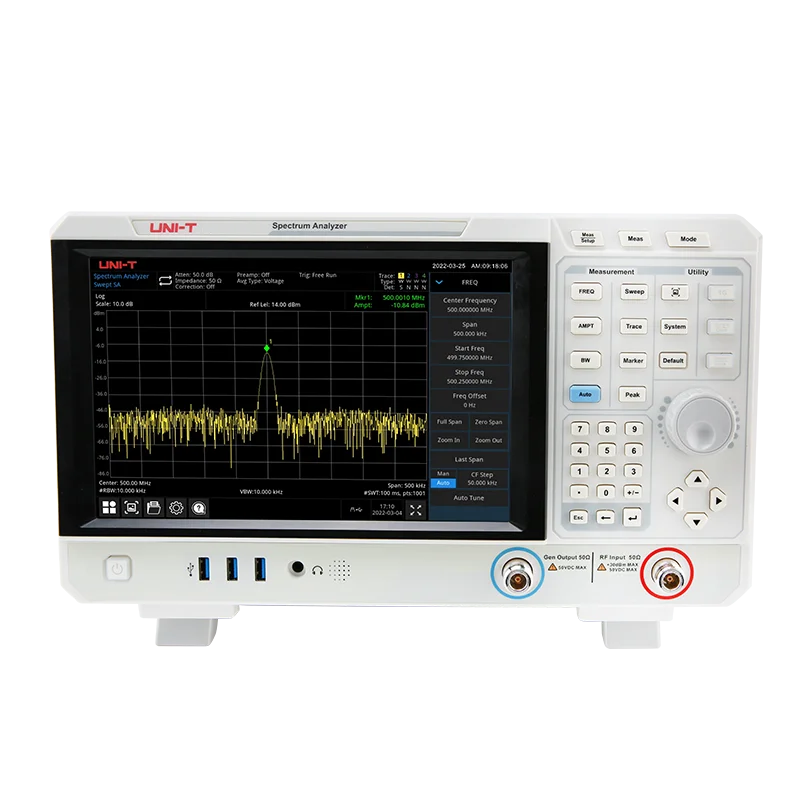 Uni-t Uts1015b Handheld Spectrum Analyzer 9khz-1.5ghz Spectrum Analyzer ...