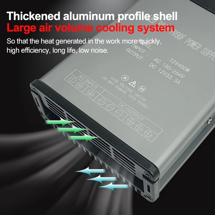 China Rainproof 400w Switching 24v 24 Volt 12v 12 Volt Ac Dc Light