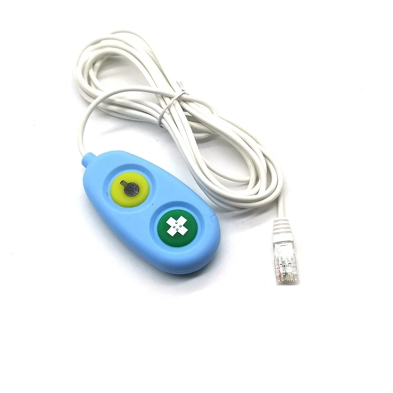 RJ45 Plug 2 Button Nurse Call Pendant Cable