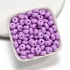 Acrylic flat beads - purple