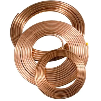 1/2 3/4 Copper Coil Pipe Ac Air Conditioner Copper straight Tube 99.99% C11000 15m Copper Coil For Electronics