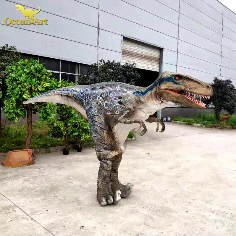 
 Реальный костюм динозавра raptor для продажи  