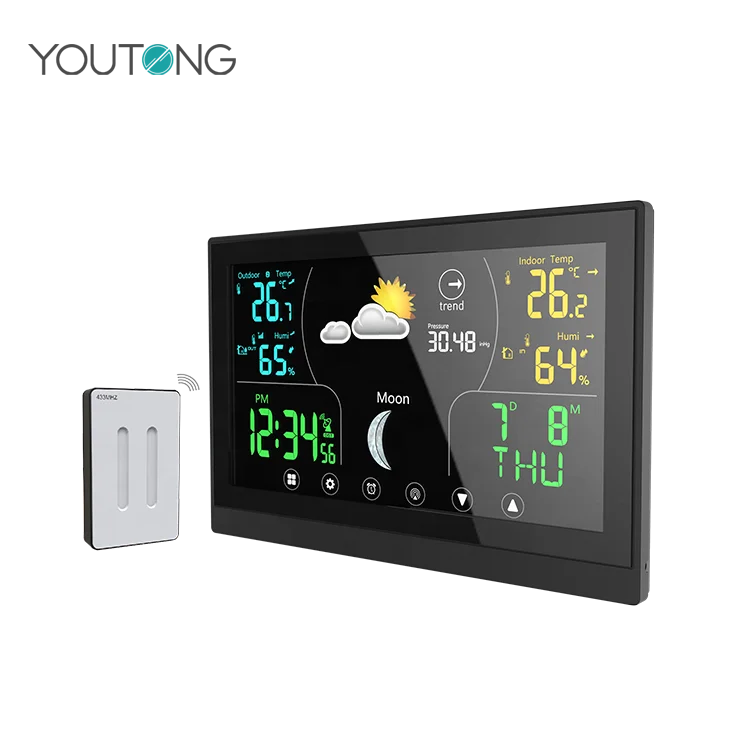Weather Station Wireless Humidity and Temperature Digital Weather Forecast Station
