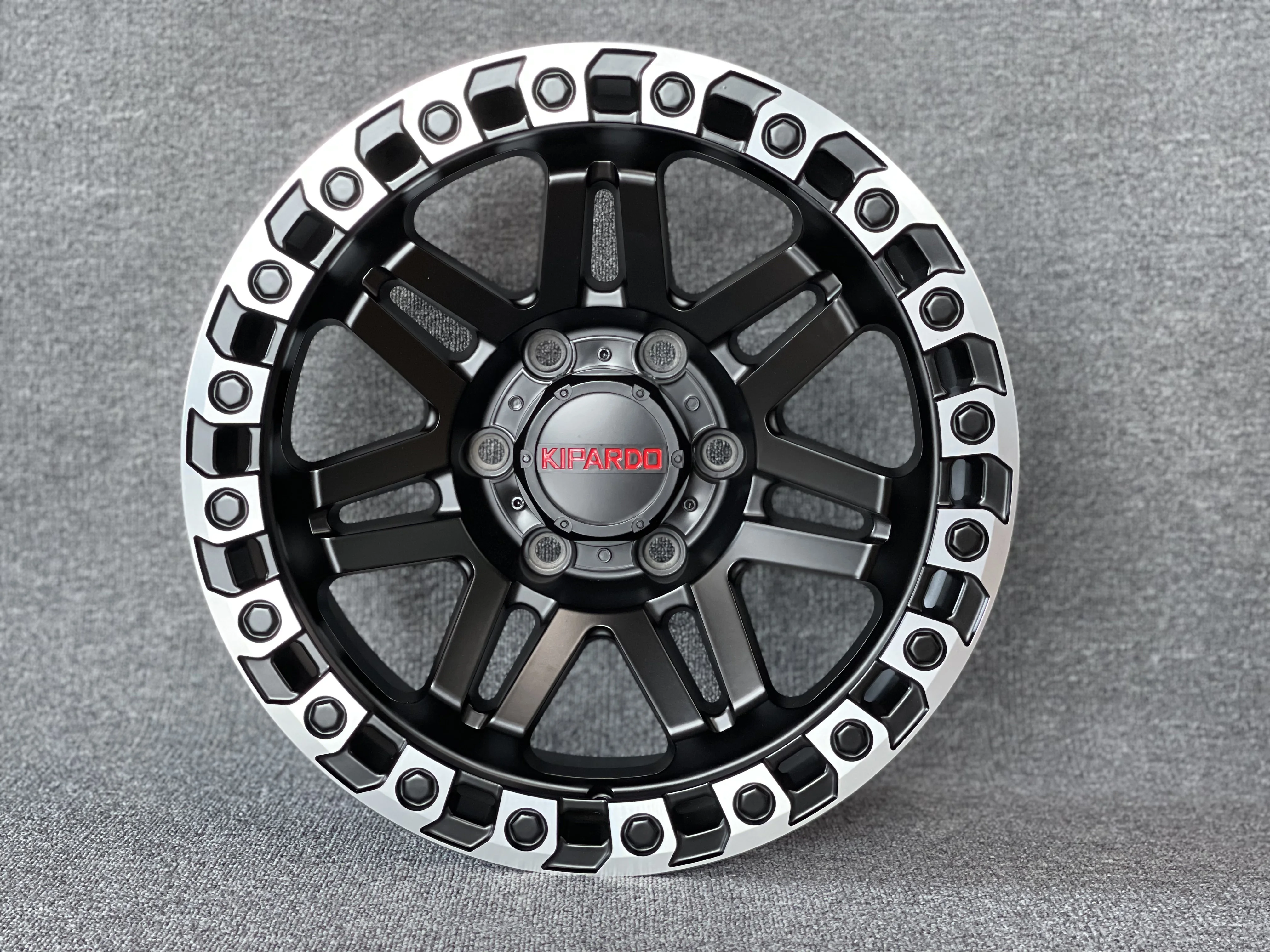 KIPARDO Offroad Wheel 17X9 Rines 4X4 Rims 6X139.7 for Truck R17 Alloy ...