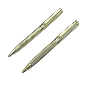 High Quality Luxury Classic Gold Business Gift Metal Ball Pen with Custom logo Office Supplies Promotion Metal Ballpoint Pen