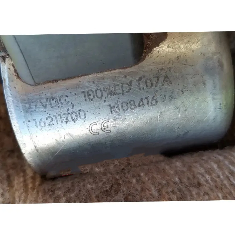 27VDC 12VDC 24VDC Hydraulic Main Pump Winding 16211500 16211600 16211700 16211400 Solenoid Valve Coil for YC85 Excavator