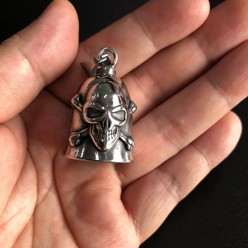 Guardian Bells Bones Skull Skeleton Motorcycle Biker Bell Luck Gremlin ...