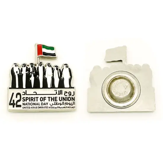 UAE Flaggen-Pin Aus Metall – Vereinigte Arabische Emirate Dubai Anstecker