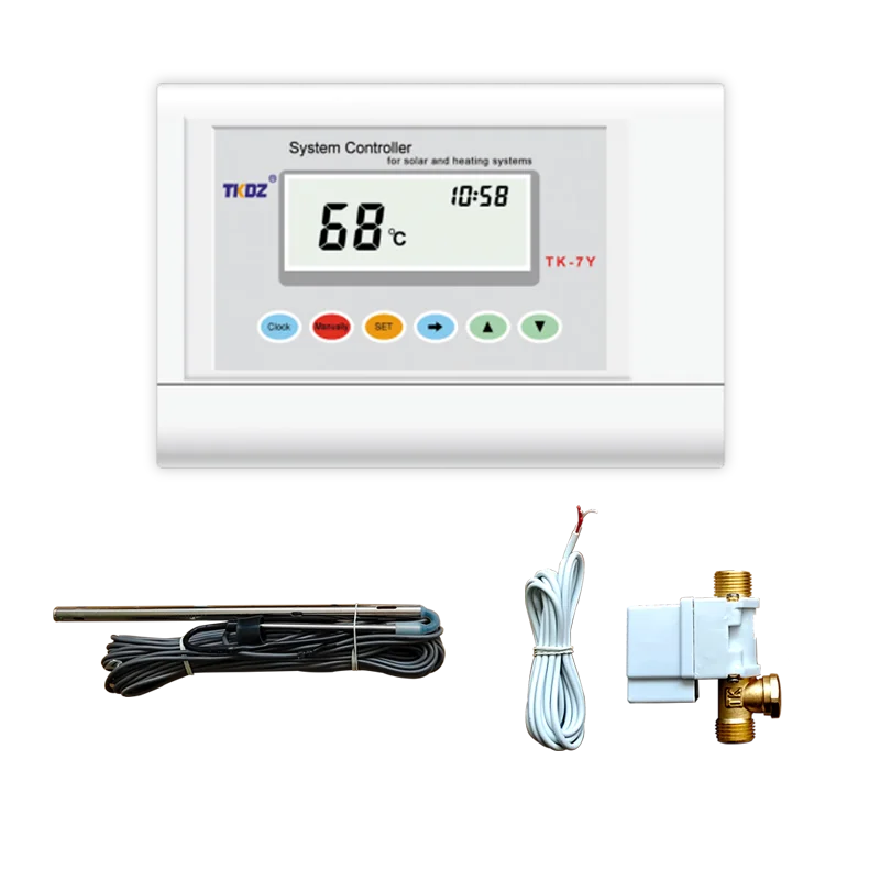 加圧式太陽熱温水器コントローラー 220V AC TK-7Y エネルギースマート 