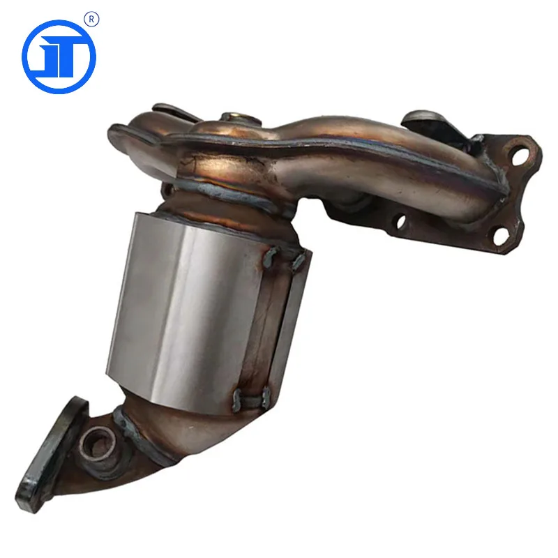 Car Auto Parts Exhaust Manifold Catalytic Converter For Hyundai Santa