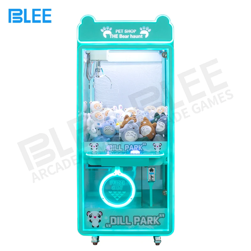 Machine à Pinces pour Enfants , Candy Arcade avec Lumières Et Musique,30 Peluches Et 10 Gashapons , Mini Machine À Griffes Jeu Amusant,Cadeau pour La Fête,Bear