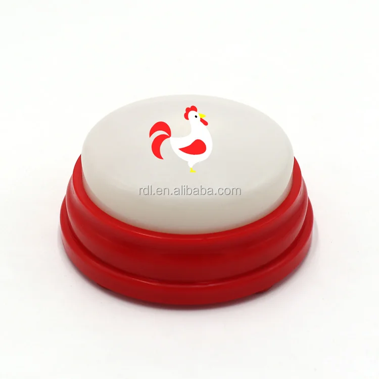 Yes No Sound Button Easy Dog Talking Button Funny Party Quiz Contest Answer Button Props Game Show Buzzers