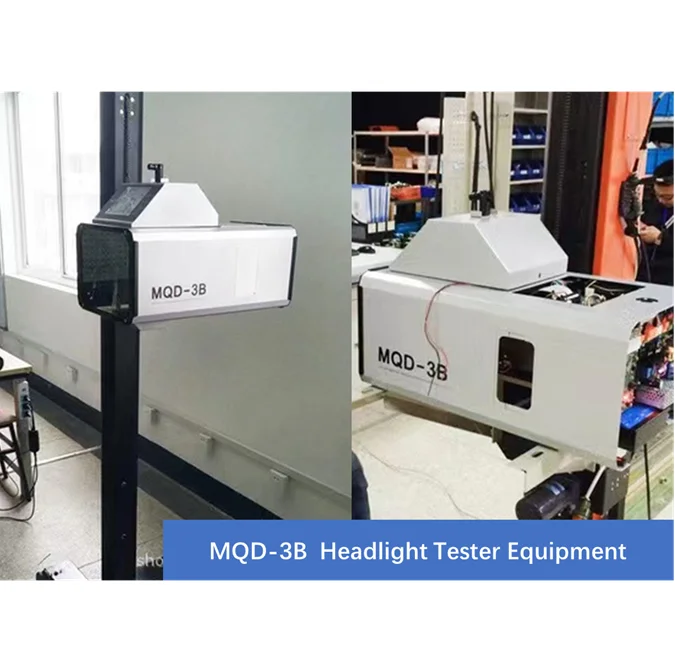 Mqd3b Automatic Car Headlight Testing Machine Vehicle Lamp Testing