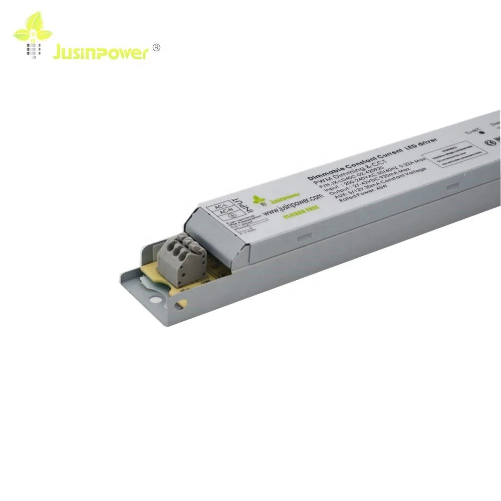 40W Single Output LED Driver with Changeable CCT and PWM Dimming Features