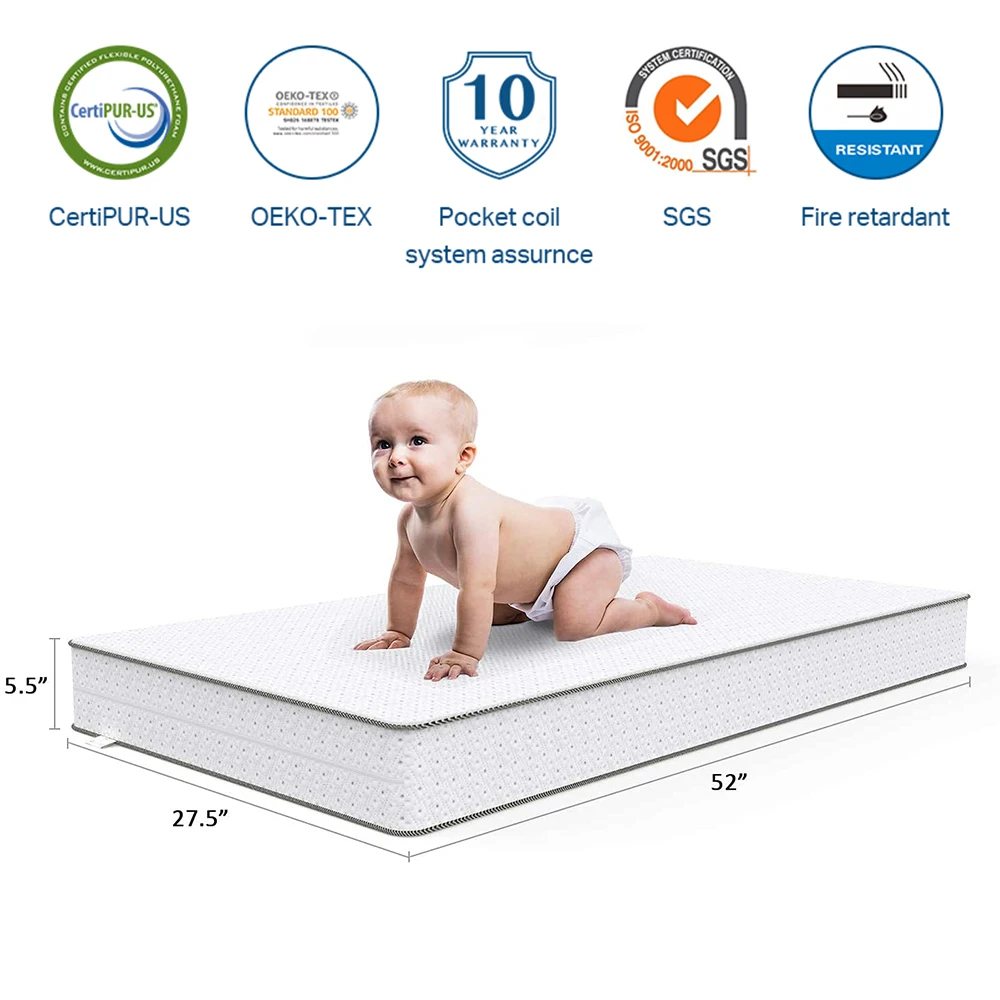 pvc cot mattress