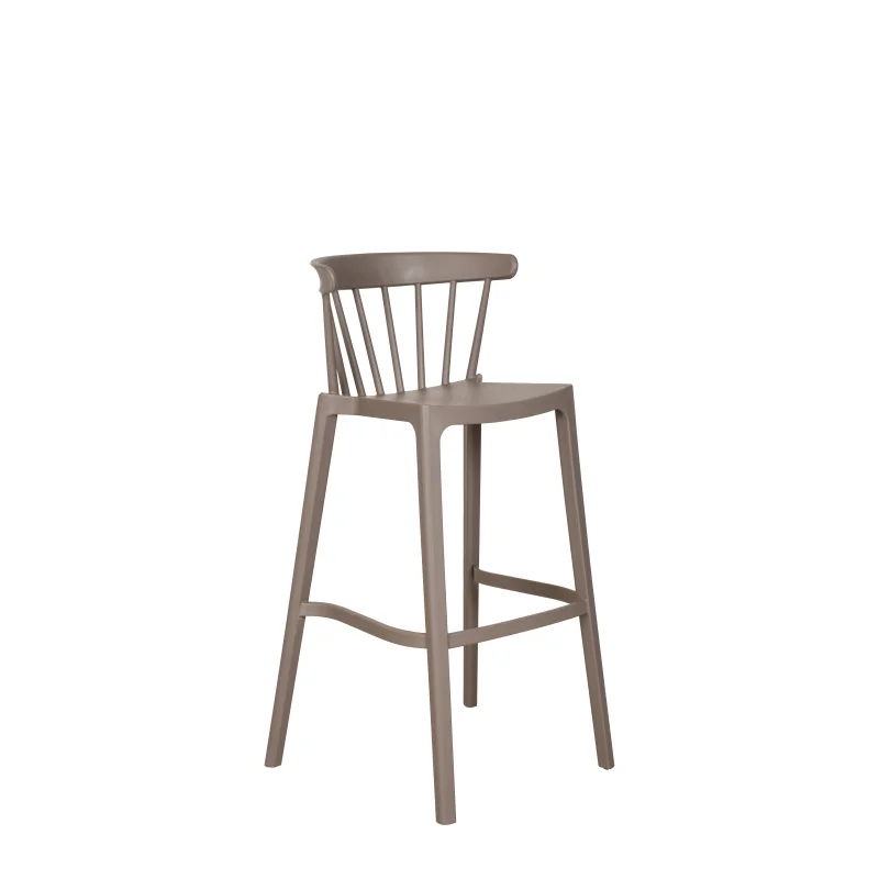 Factory Modern Plastic High Barstool Transparent Clear Acrylic Bar Stools Chairs