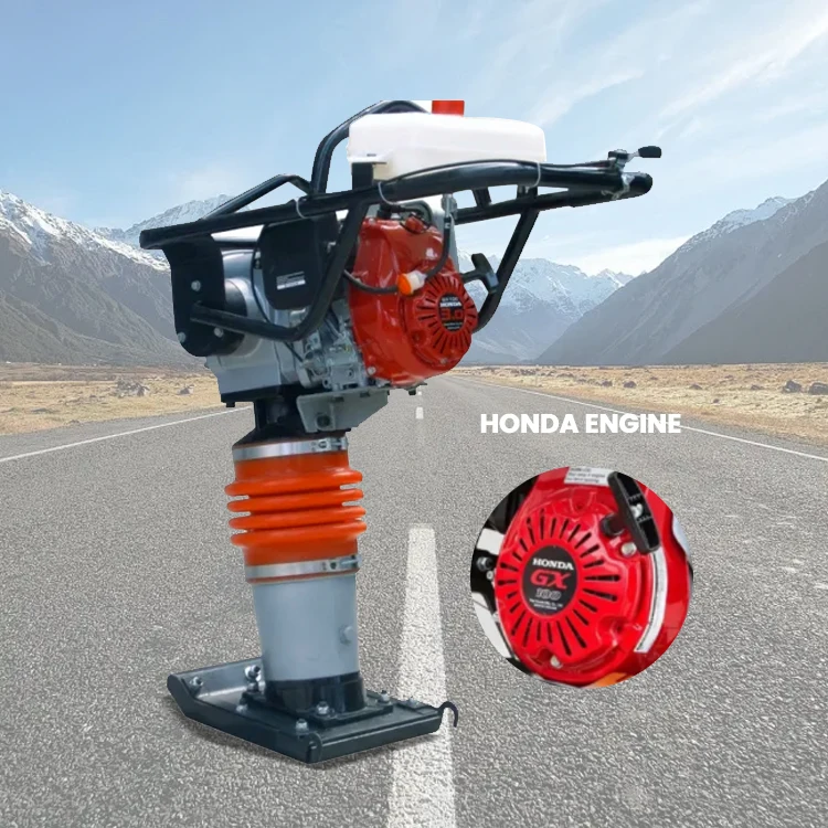 Профессиональный высококачественный бензиновый Вибрационный трамбовочный трамбовщик