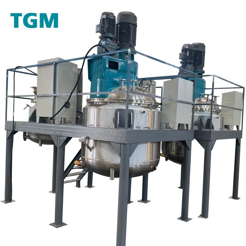 Large Capacity Platform Dispersing Mixing Kettle, Paint Coating Platform Mixer