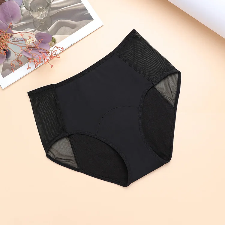 Lace-Trim Period Brief colour and size reference