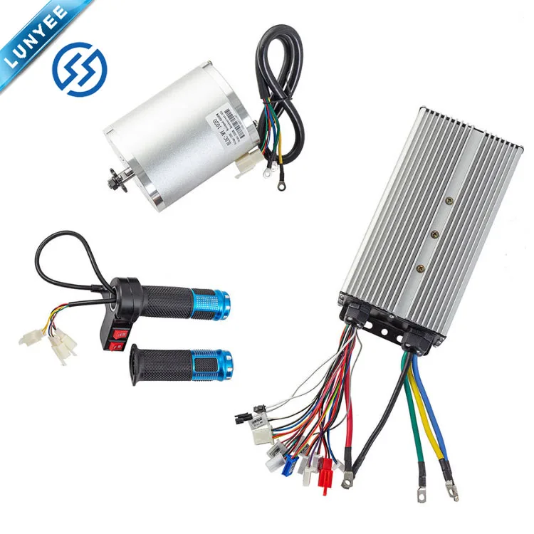 Lunyee 3000w 60v Brushless Motor Kit For Electric Bicycles Boats Odm
